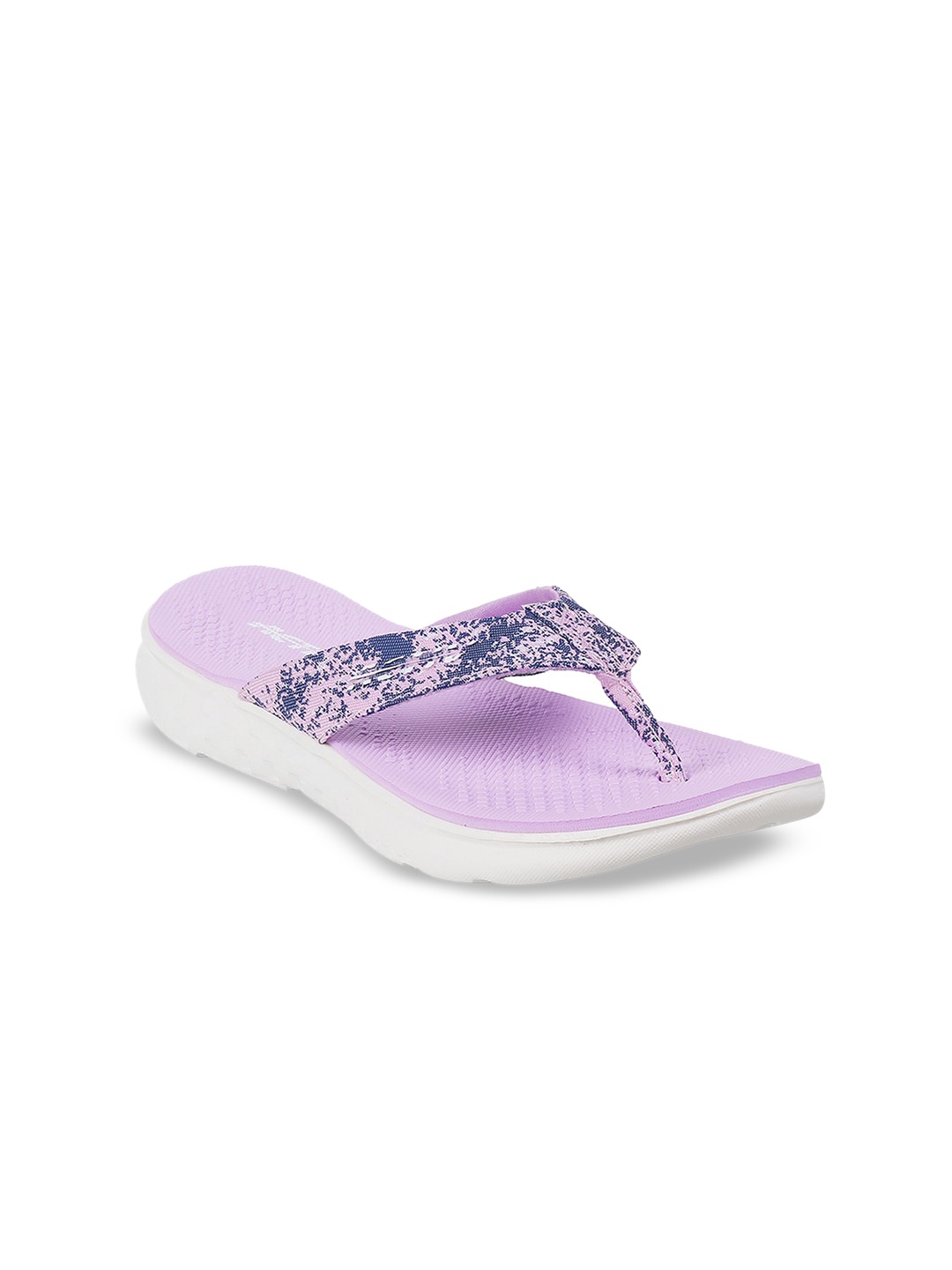 

ACTIV Women Purple Printed Slip-On Sneakers