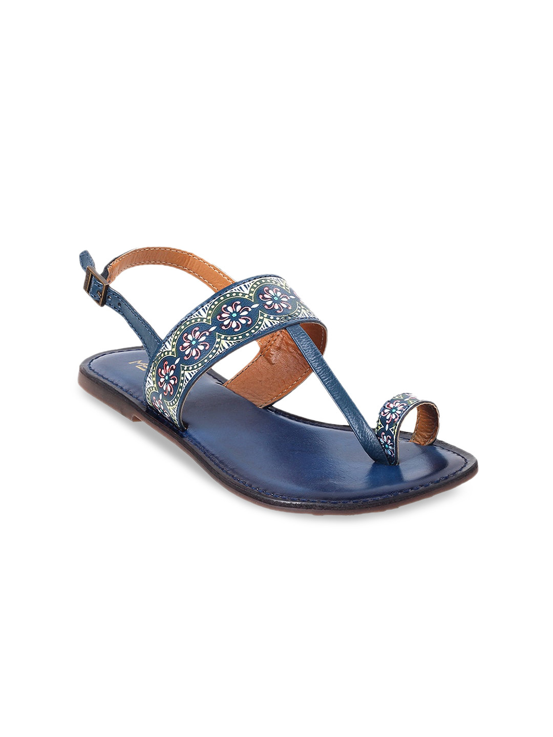 

Metro Women Blue One Toe Flats