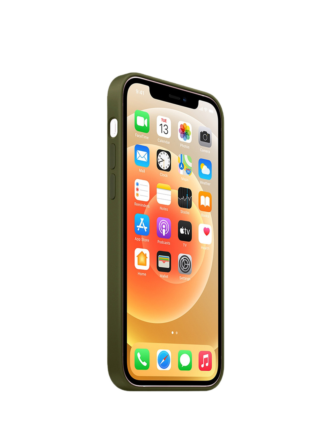 

TREEMODA Green Solid iPhone 11 Pro Back Case