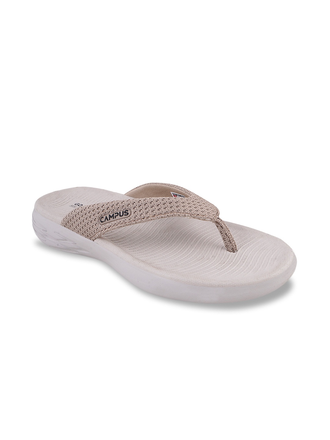 

Campus Women Beige Thong Flip-Flops