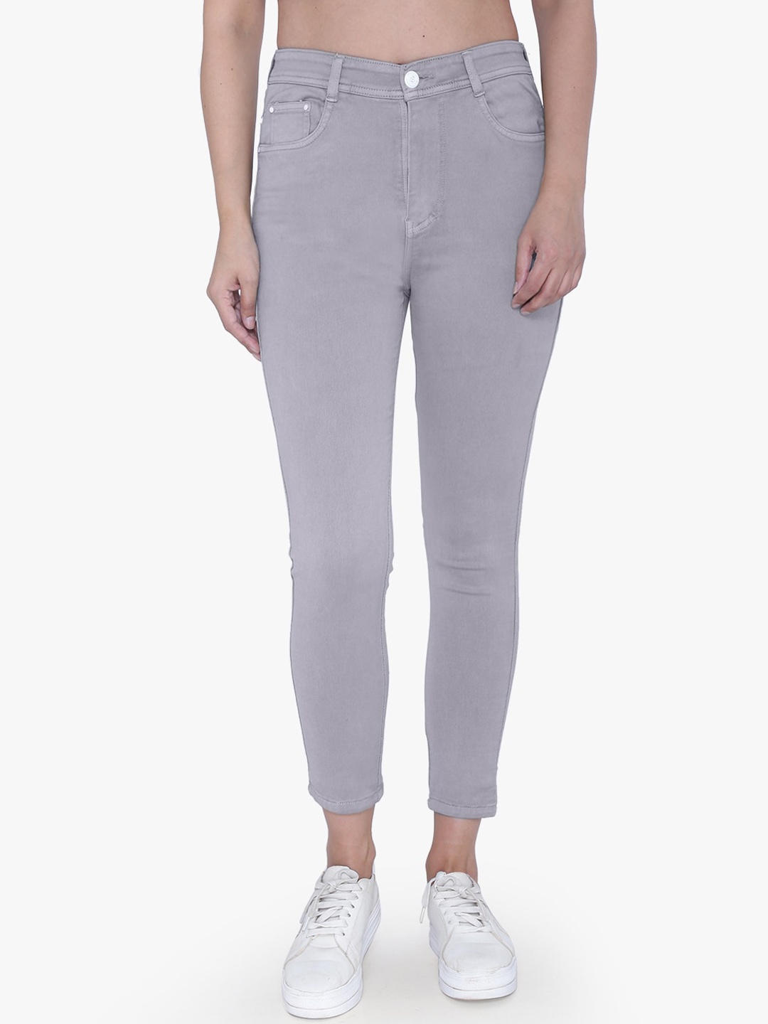 

FCK-3 Women Grey Jean High-Rise Stretchable Jeans