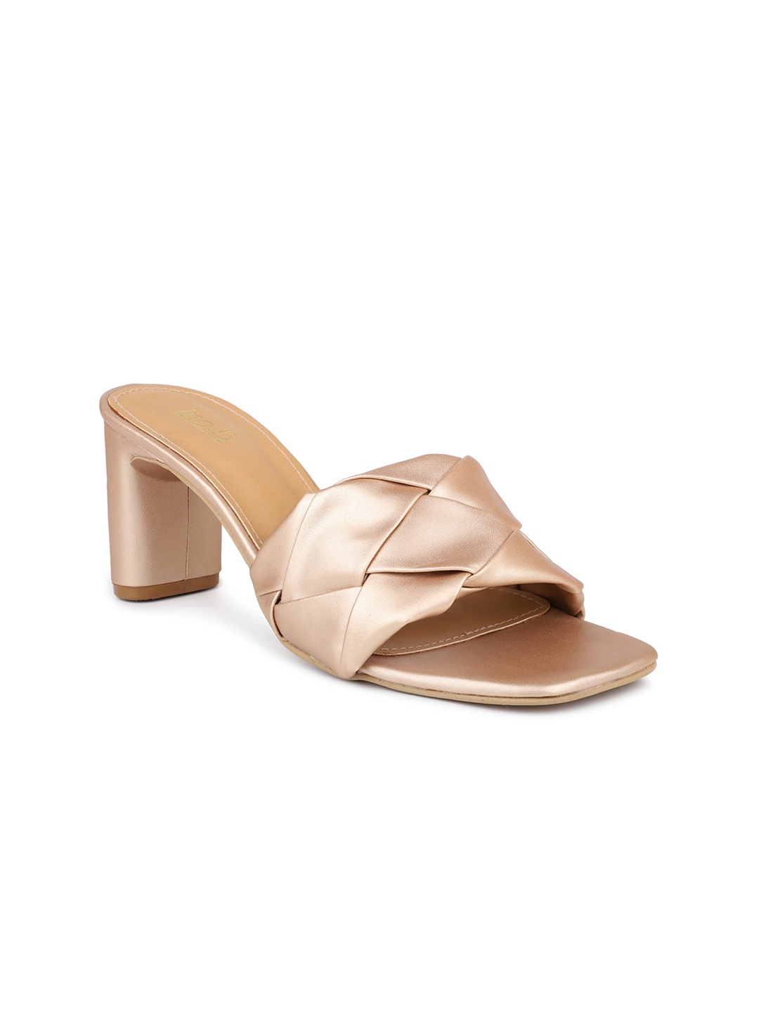 

Inc 5 Women Copper-Toned Party Block Heels