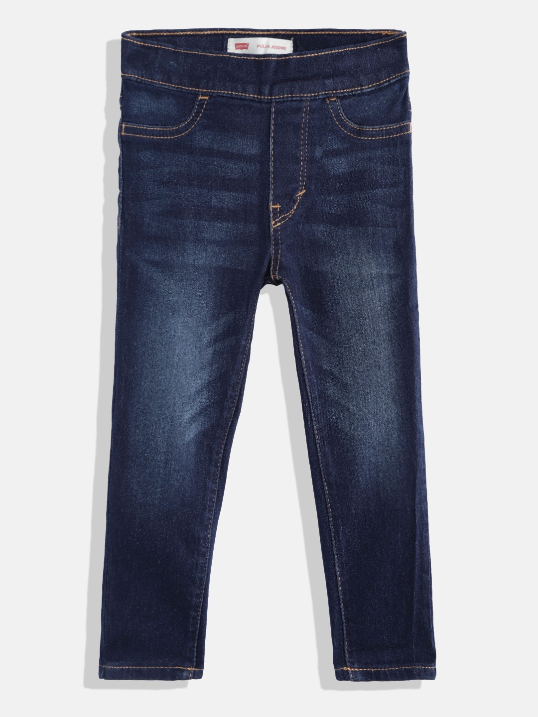

Levi's Girls Navy Blue Light Fade Skinny Fit Jeggings