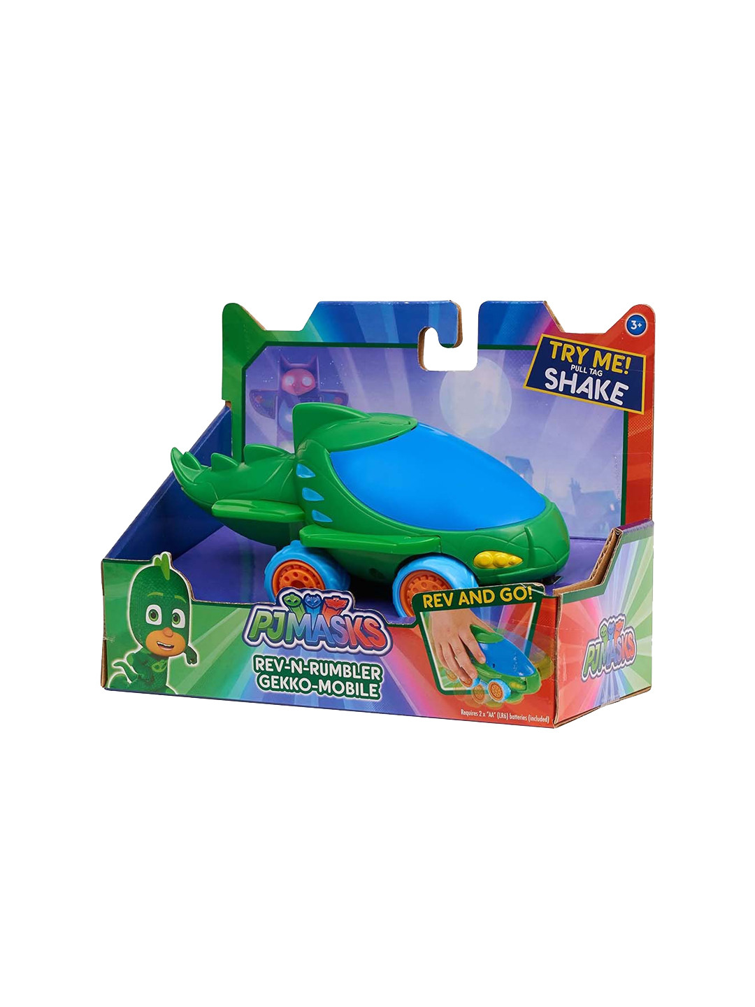 

PJ MASK Kids Green Rev N Rumblers Gekko Mobile Vehicle