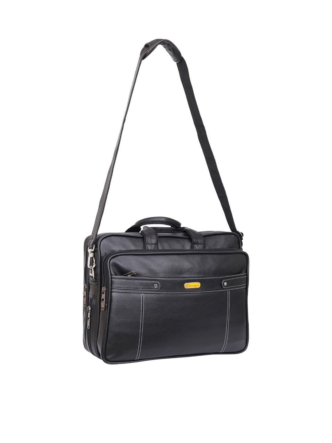 

Blowzy Bags Black PU Laptop Bag