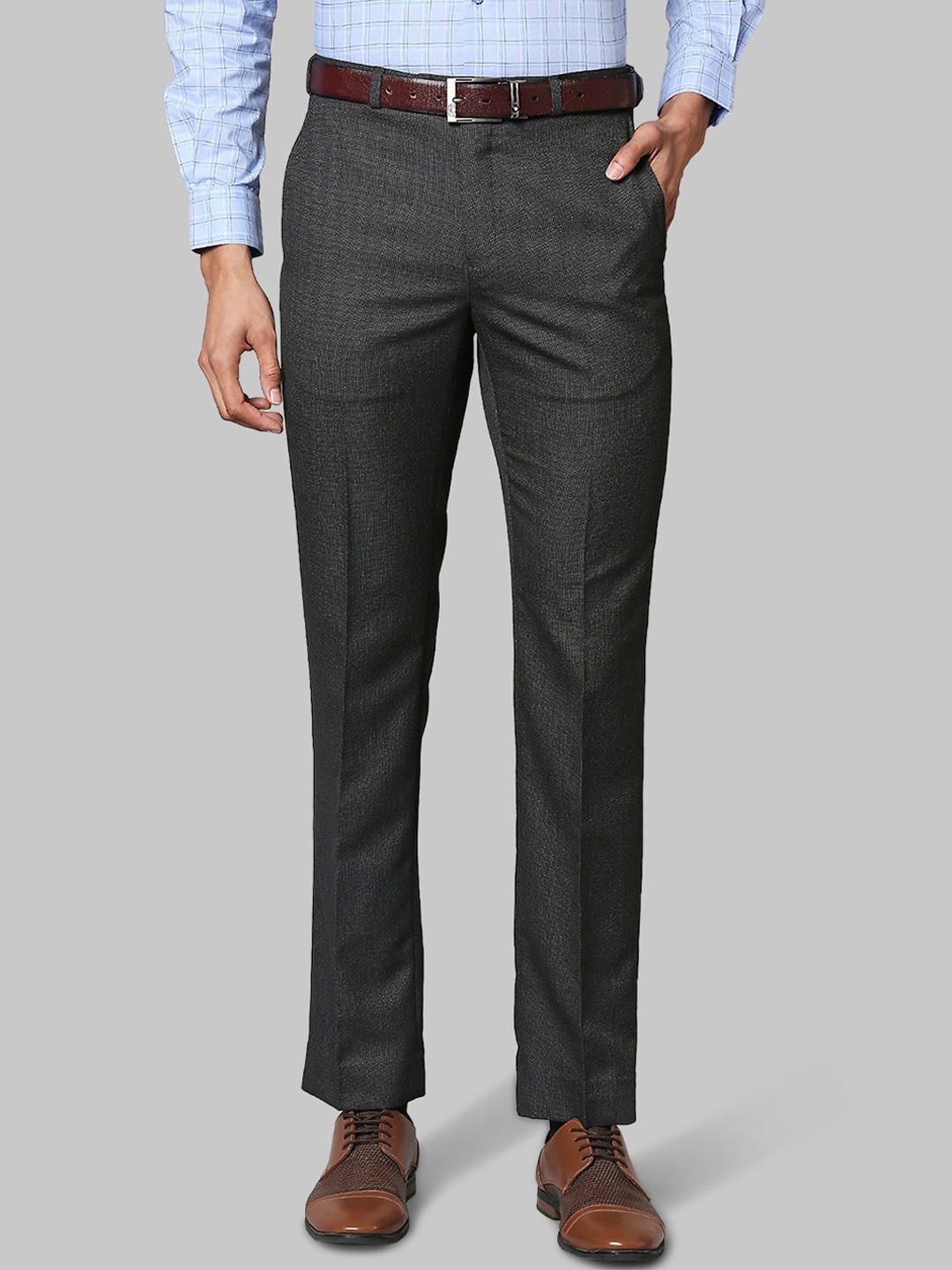 

Raymond Men Grey Formal Trouser