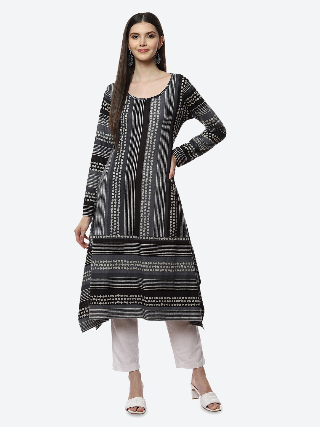 

Biba Black A-Line Midi Dress
