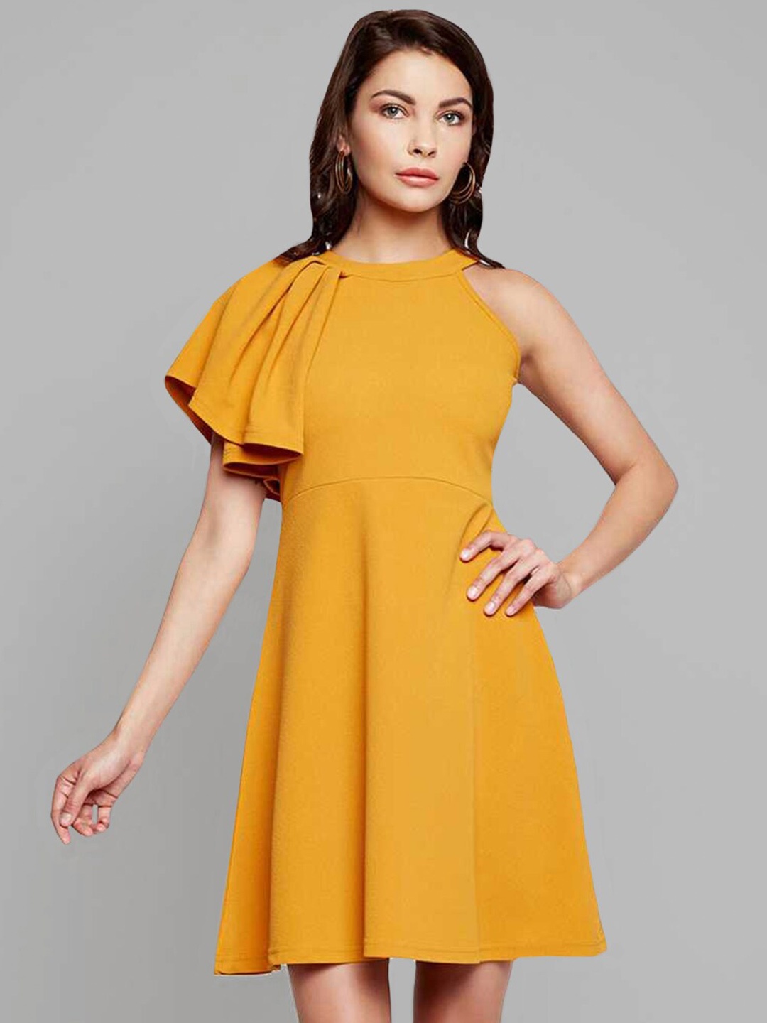 

ADDYVERO Yellow Dress