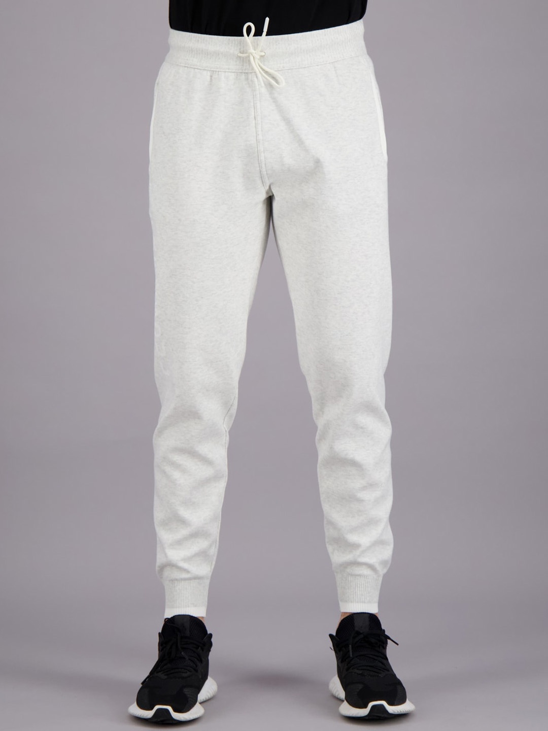 

FREESOUL Men Off White Solid Regular Fit Jogger