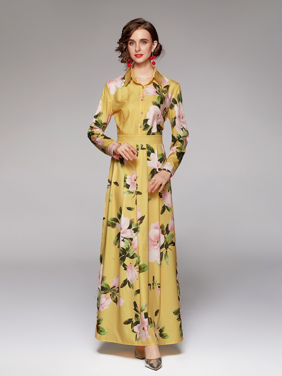 

JC Collection Multicoloured Floral Maxi Dress, Multi