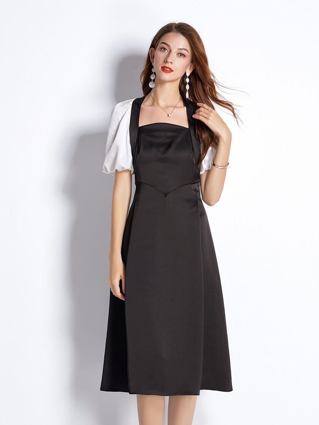 

JC Collection Black Off-Shoulder Dress