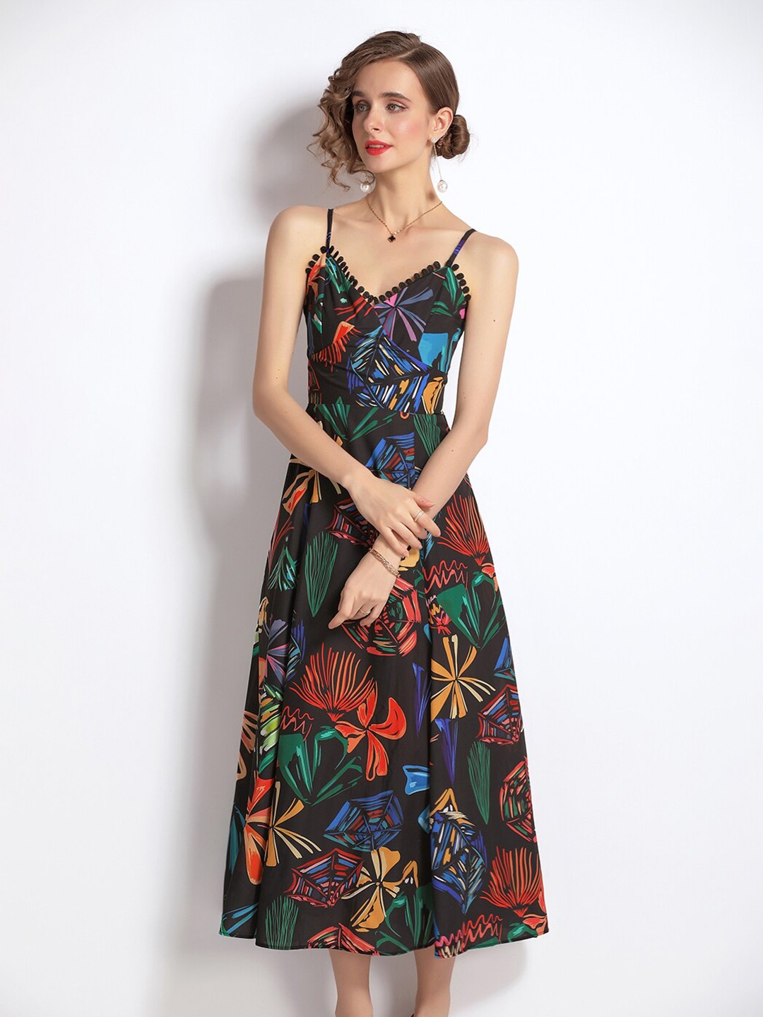 

JC Collection Multicoloured Midi Dress, Multi