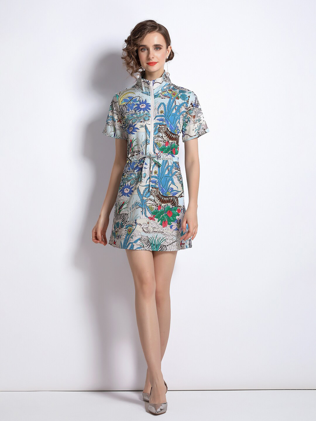 

JC Collection WOMEN Multicoloured A-Line Dress, Multi