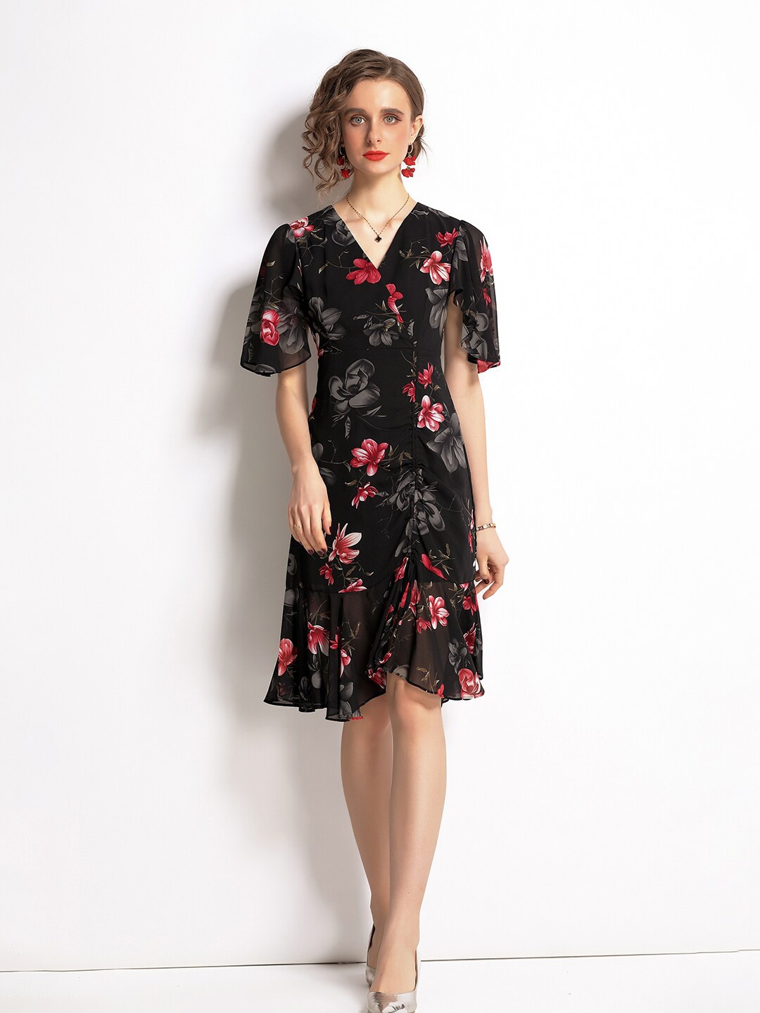 

JC Collection WOMEN Multicoloured Floral Dress, Multi