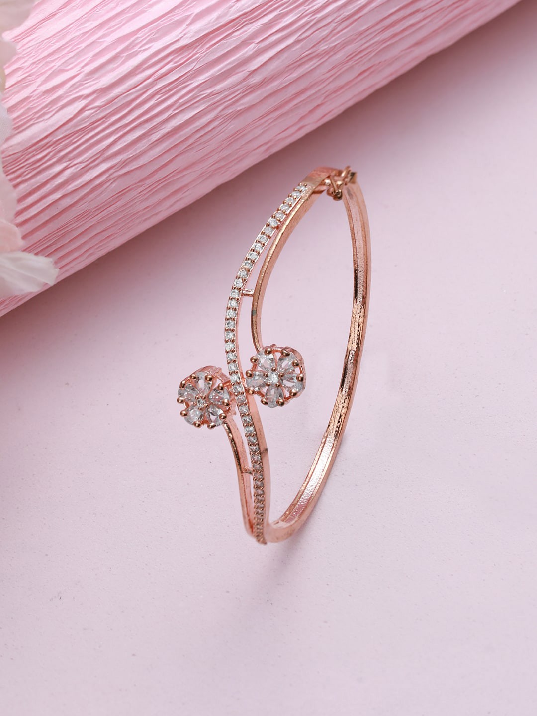 

Jazz and Sizzle Women Rose Gold Bracelet