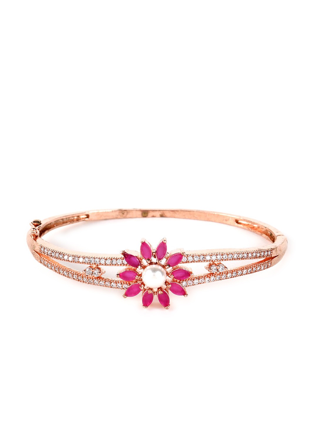 

Jazz and Sizzle Women Pink Bracelet, Rose gold