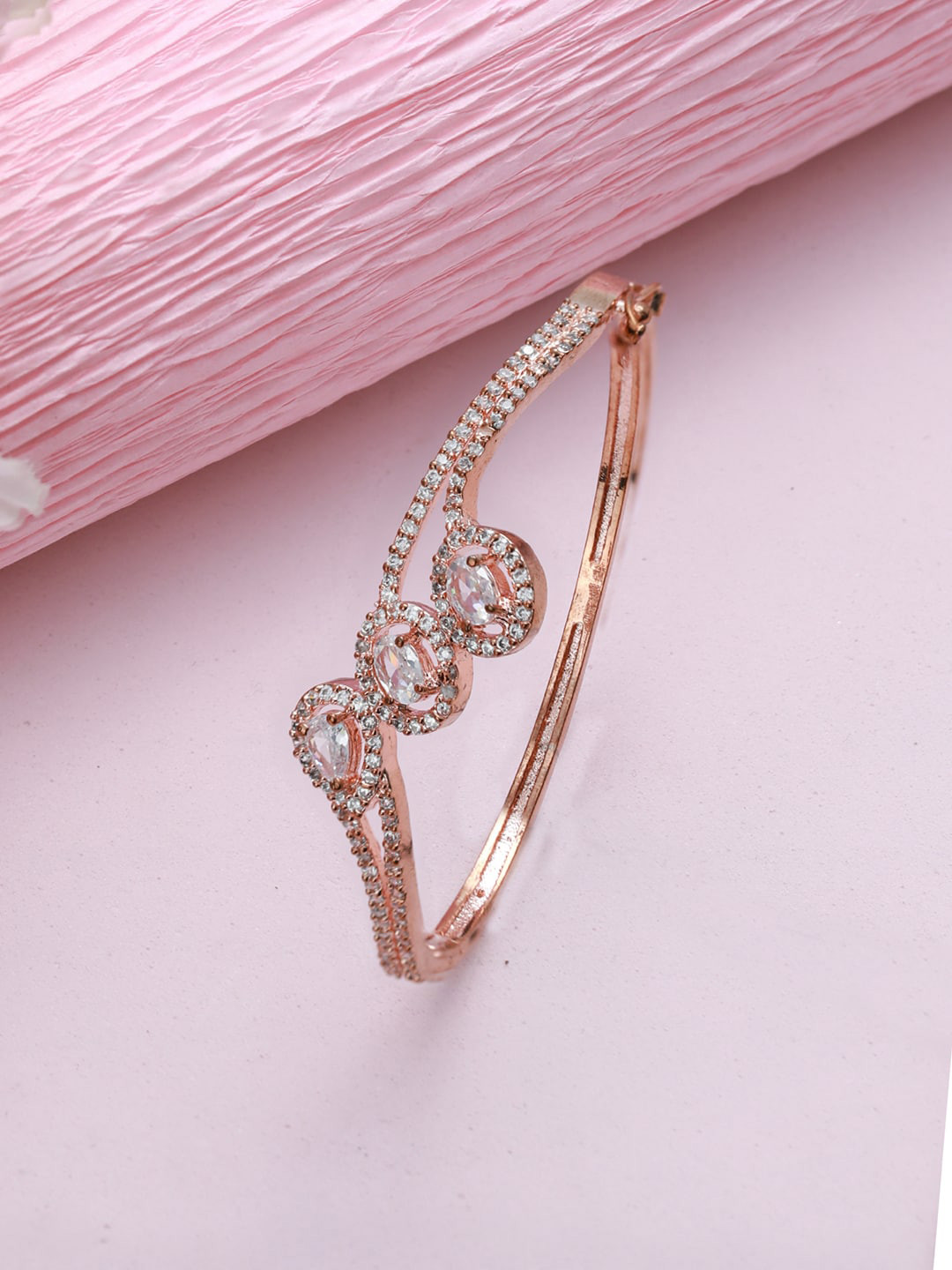 

Jazz and Sizzle Women Rose Gold Bracelet