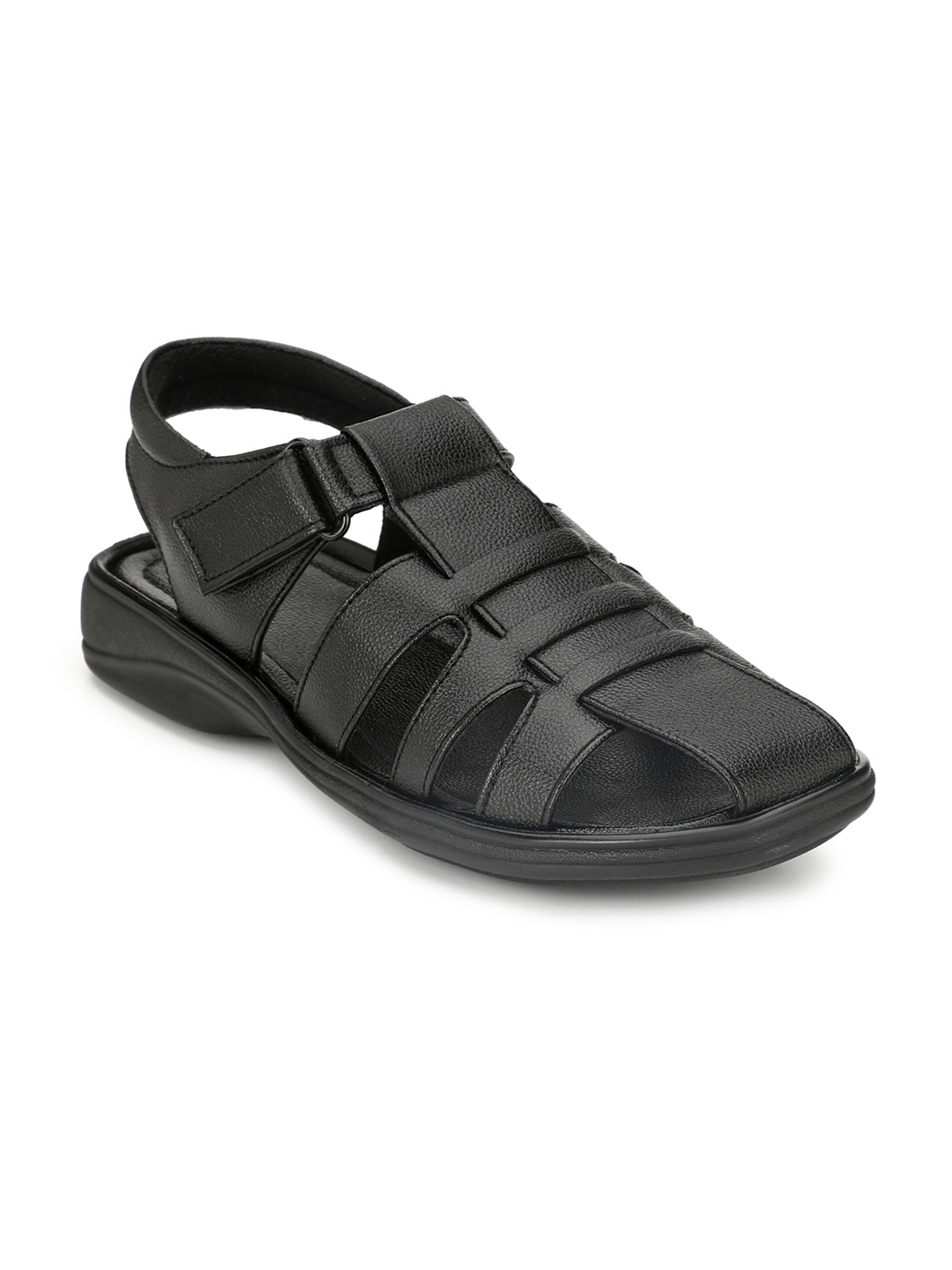 

Azzaro Black Men Black Roman Sandals