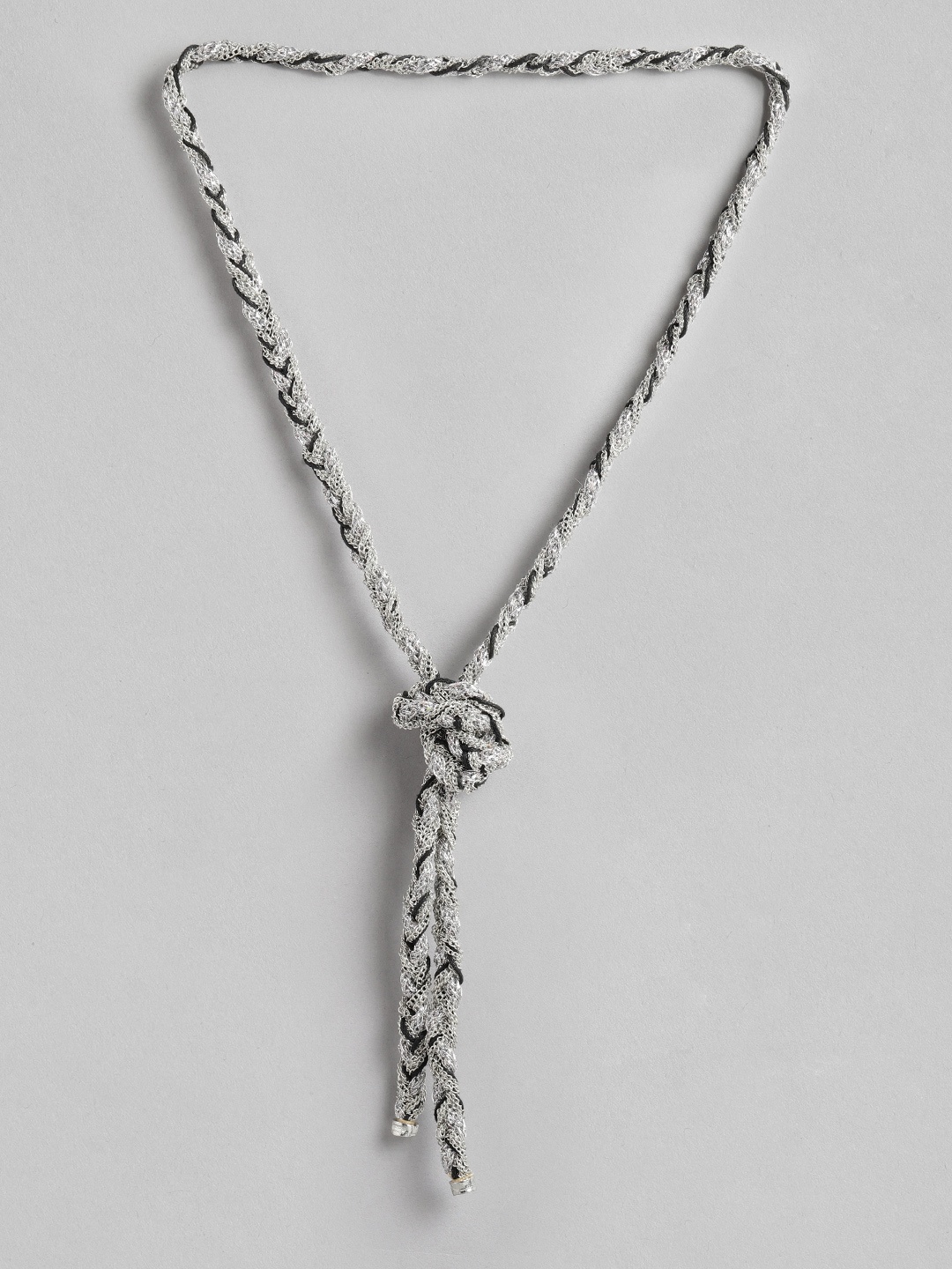 

RICHEERA Silver-Toned Silver-Plated Necklace