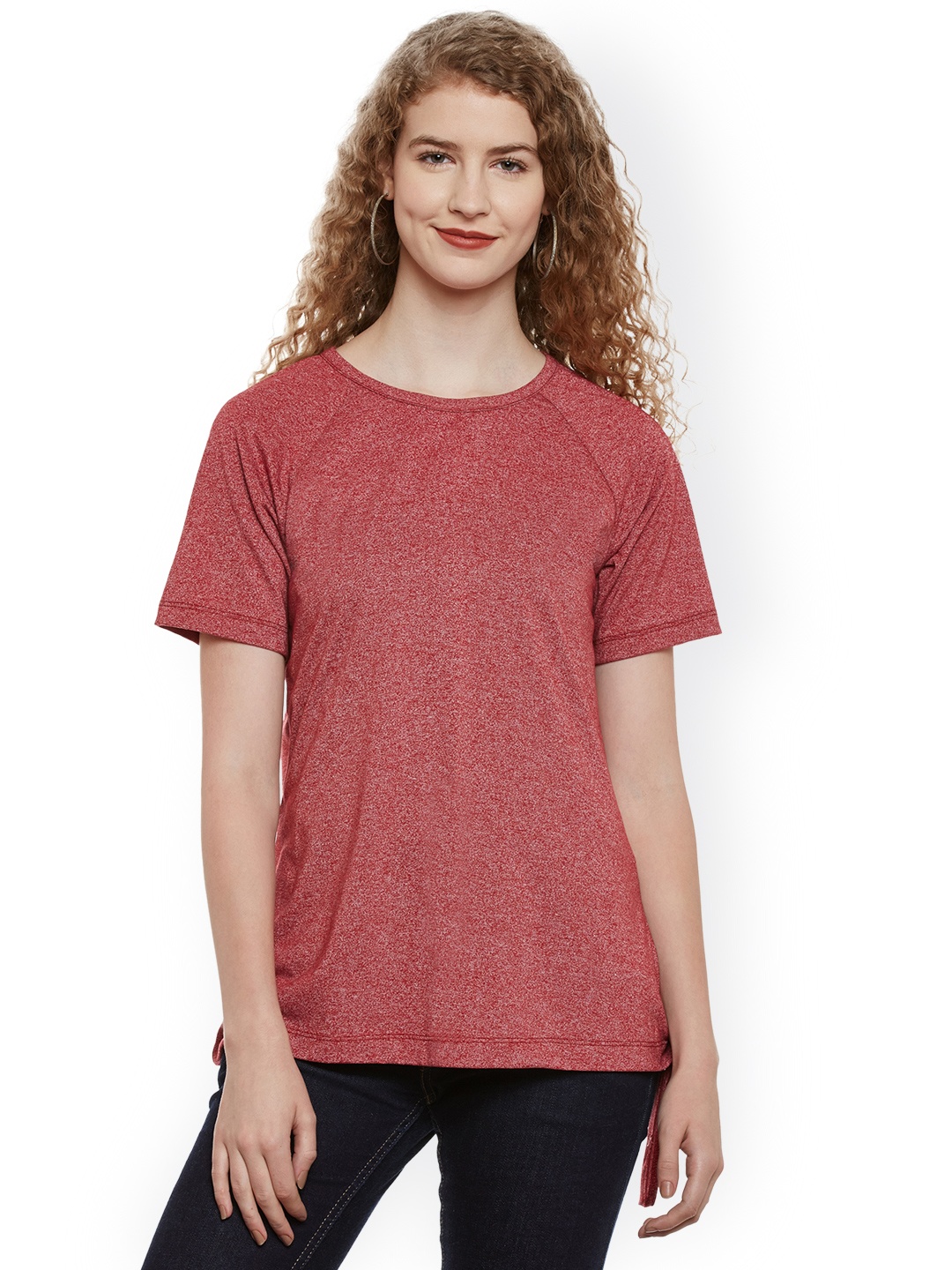 

Belle Fille Women Red Solid Top