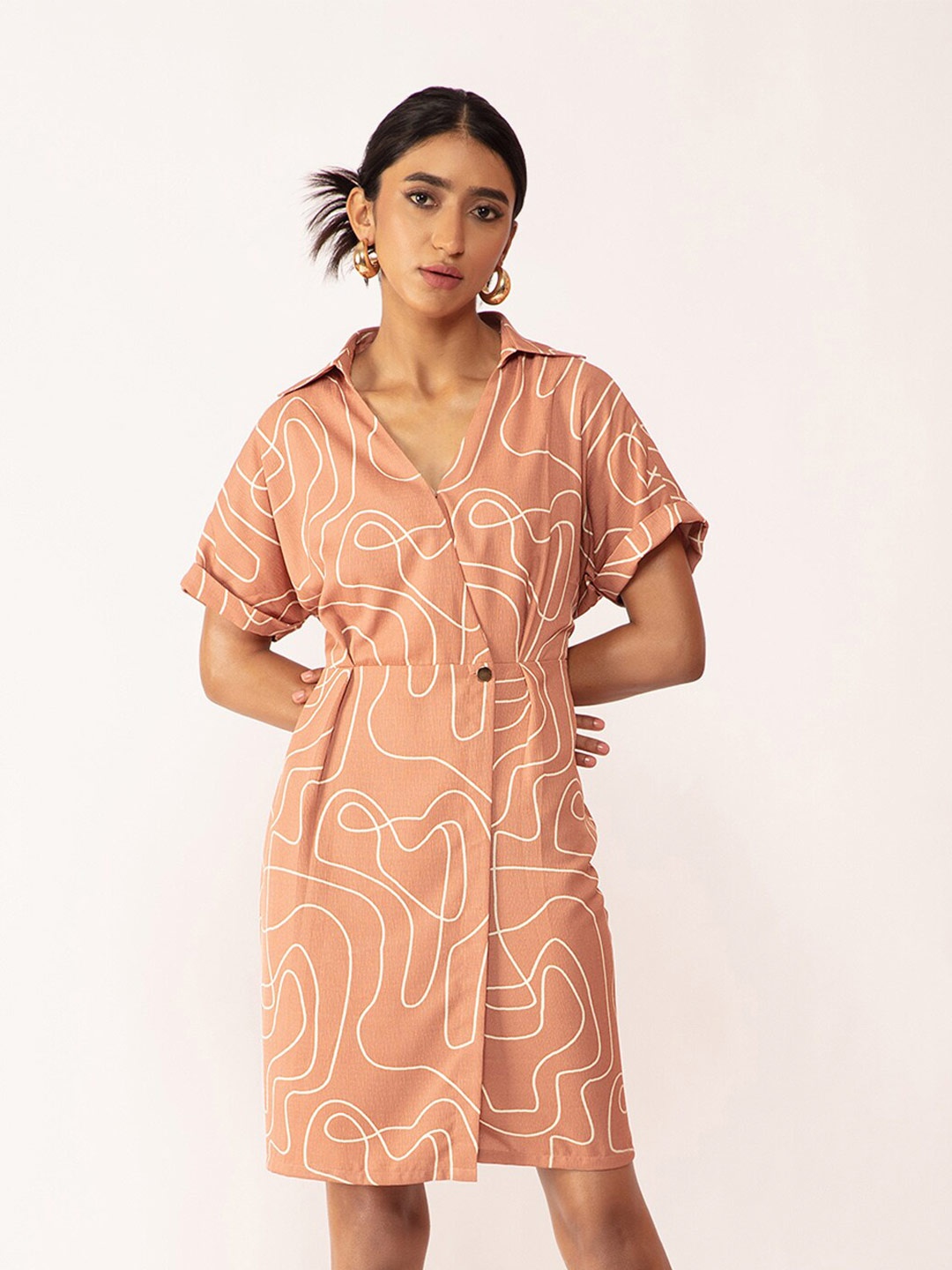 

20Dresses Women Peach-Coloured Dress