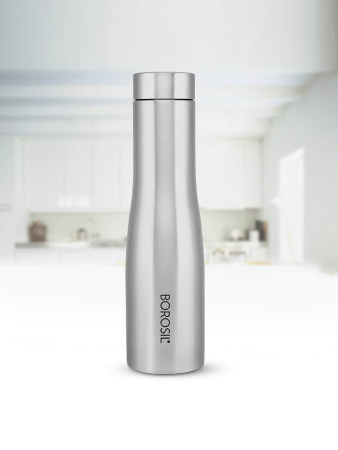 

BOROSIL Swan Steel Leakproof & BPA Free Single Wall Water Bottle 1000ml