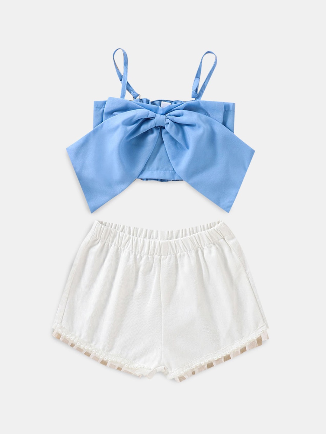 

Hopscotch Girls Blue & White Clothing Set