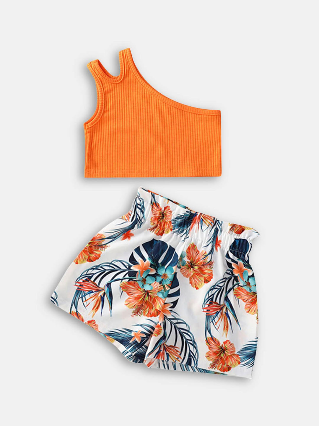 

Hopscotch Girls Orange Clothing Set
