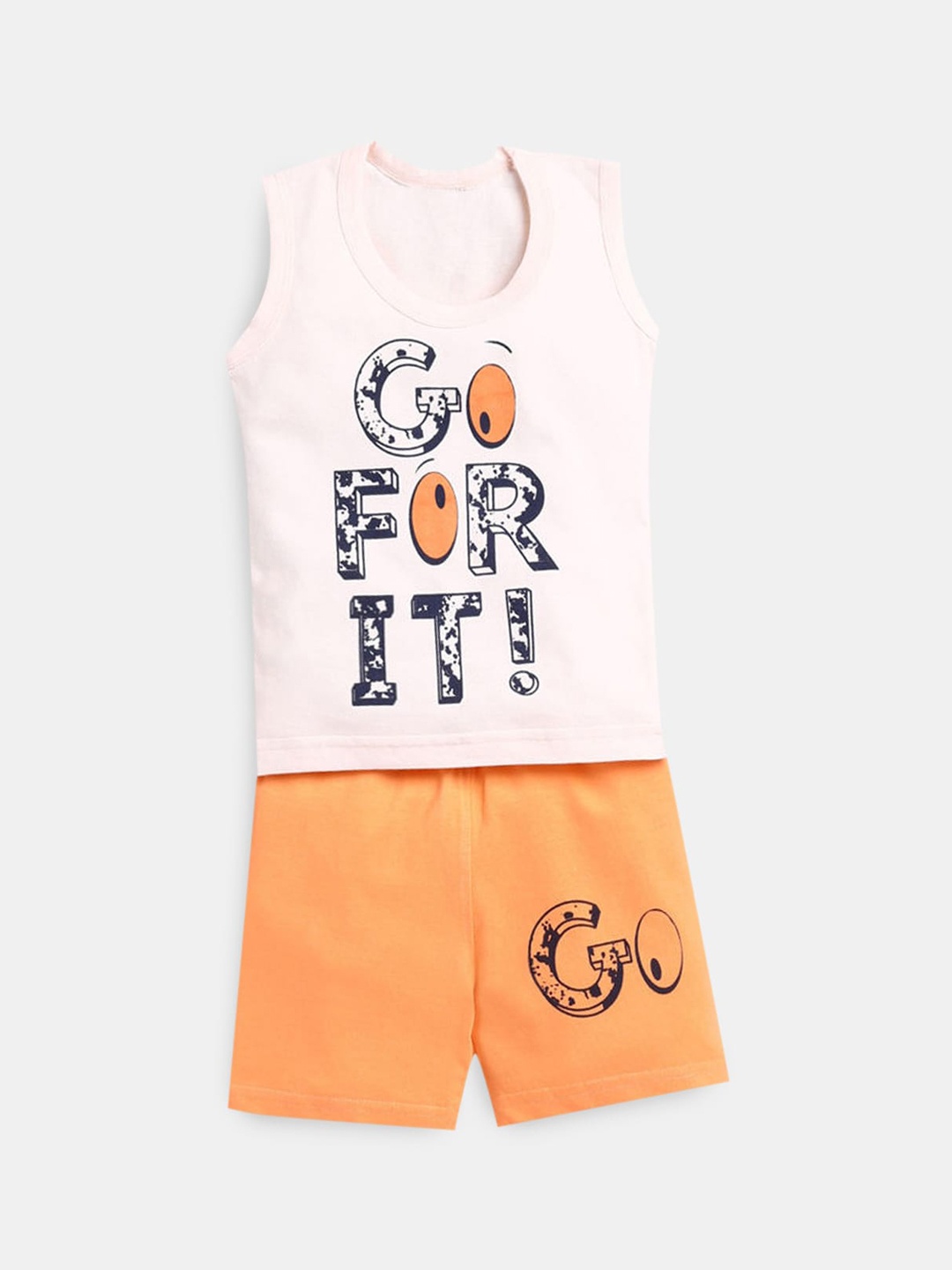 

Hopscotch Boys Peach Clothing Set