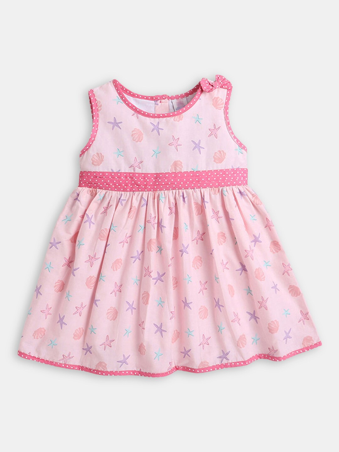 

Hopscotch Pink Floral Dress