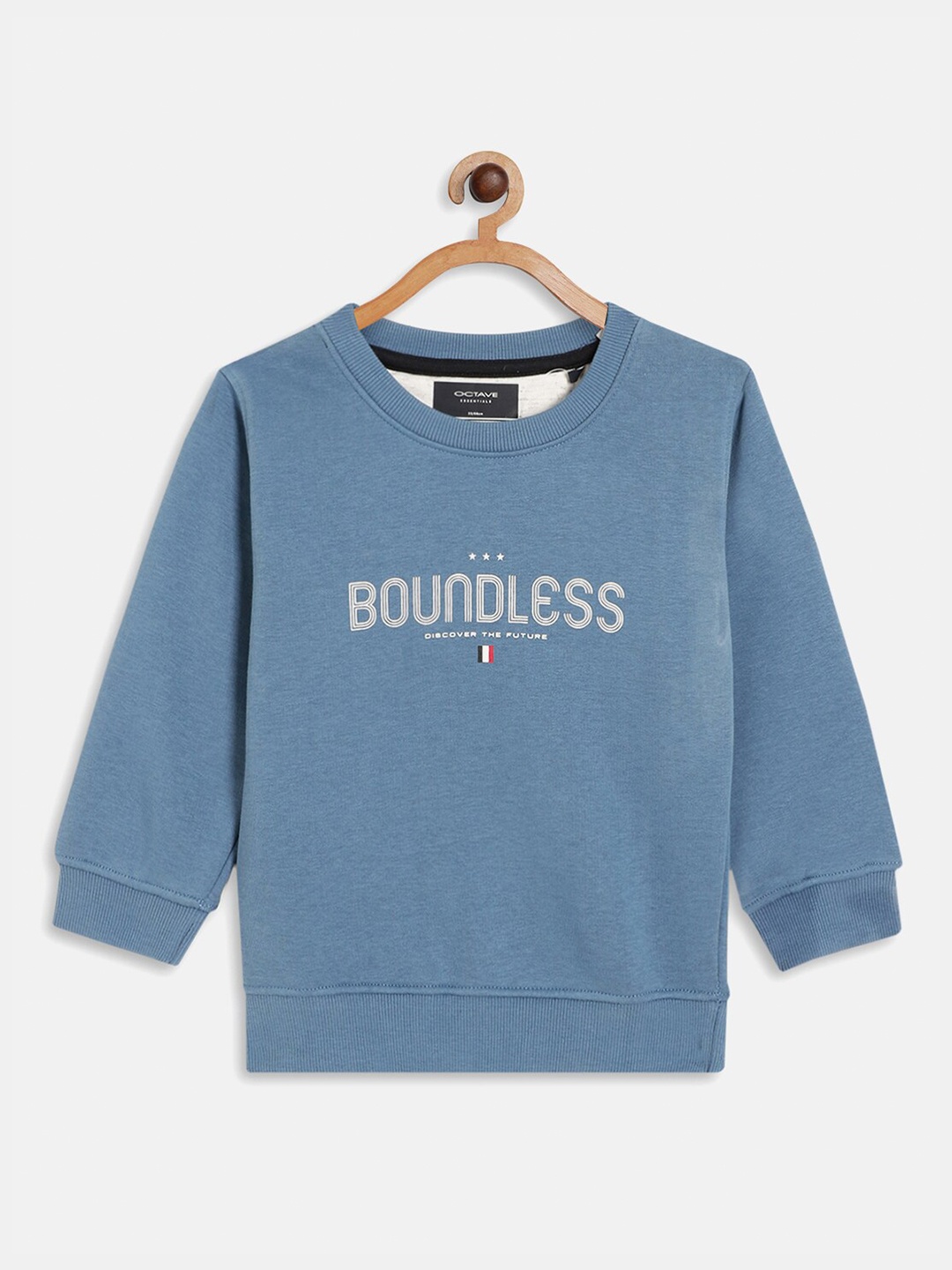 

Octave Boys Blue Printed Sweatshirt