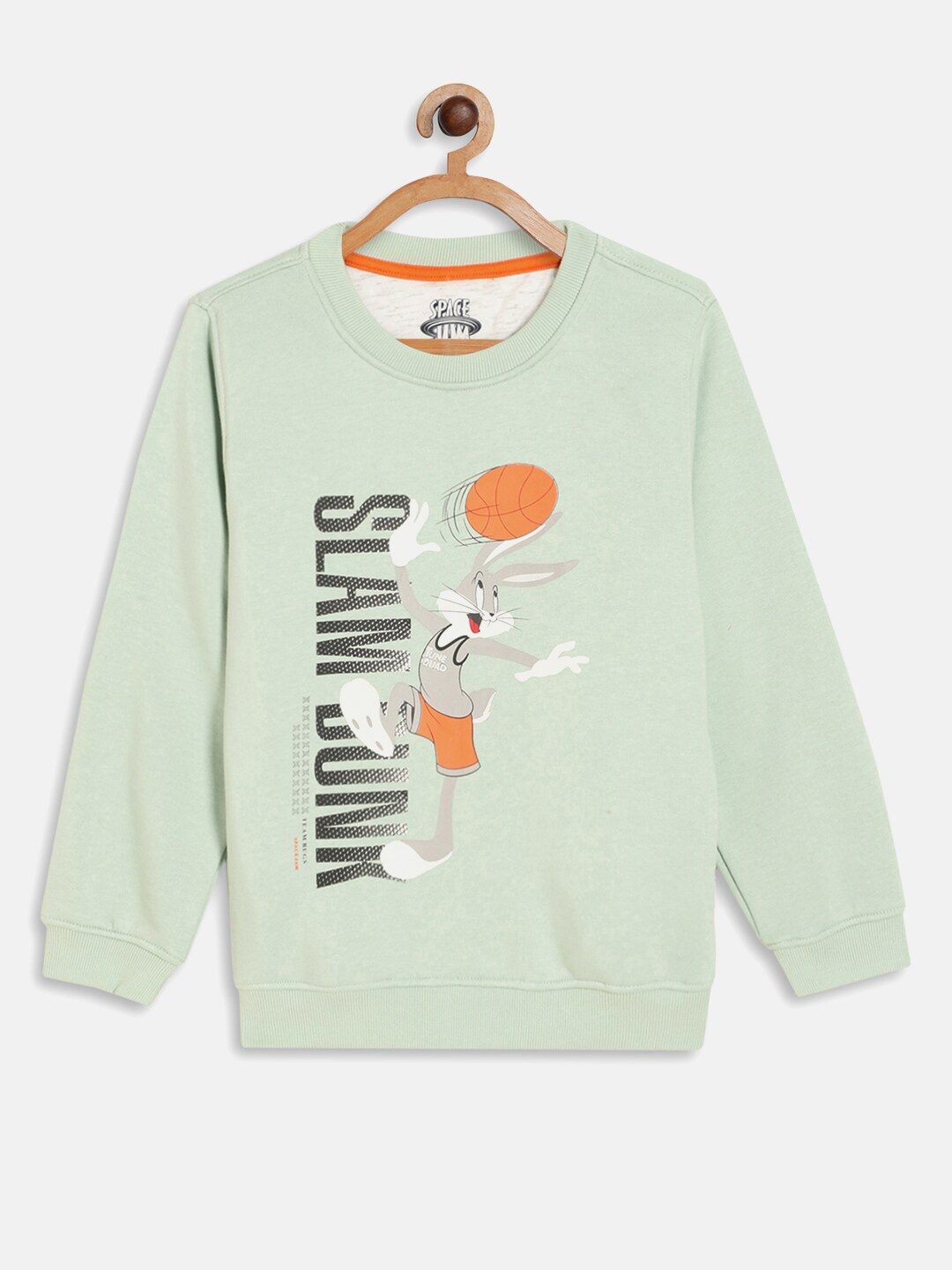 

Octave Boys Green Printed Sweatshirt