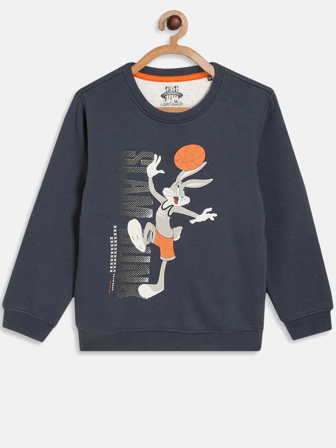 

Octave Boys Blue Printed Sweatshirt