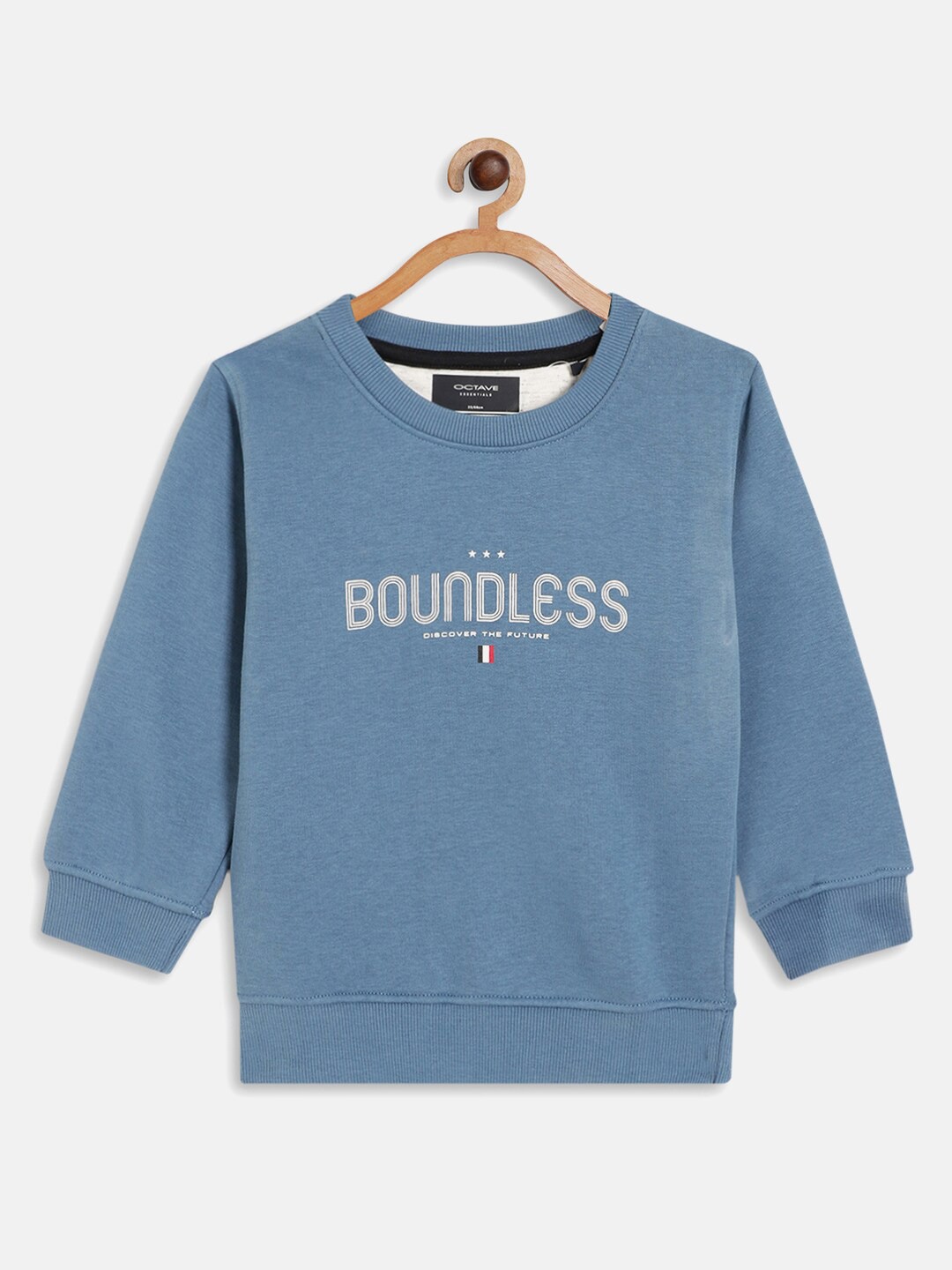 

Octave Boys Blue Printed Sweatshirt