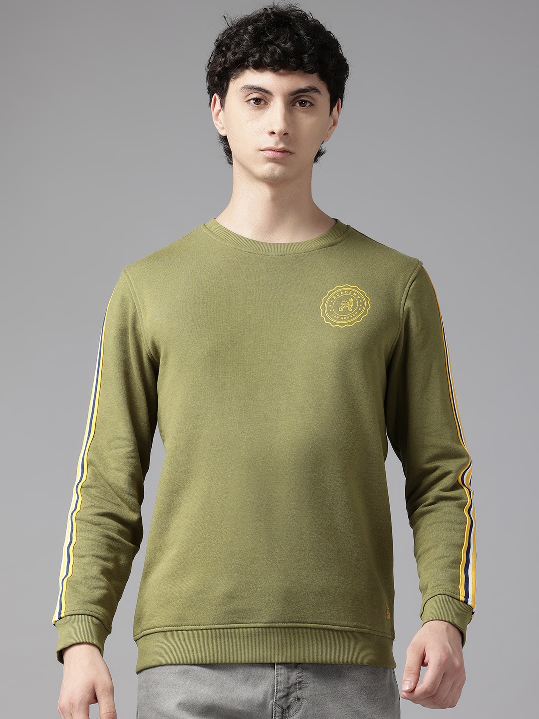 

Van Heusen Sport Slim Fit Sweatshirt, Olive