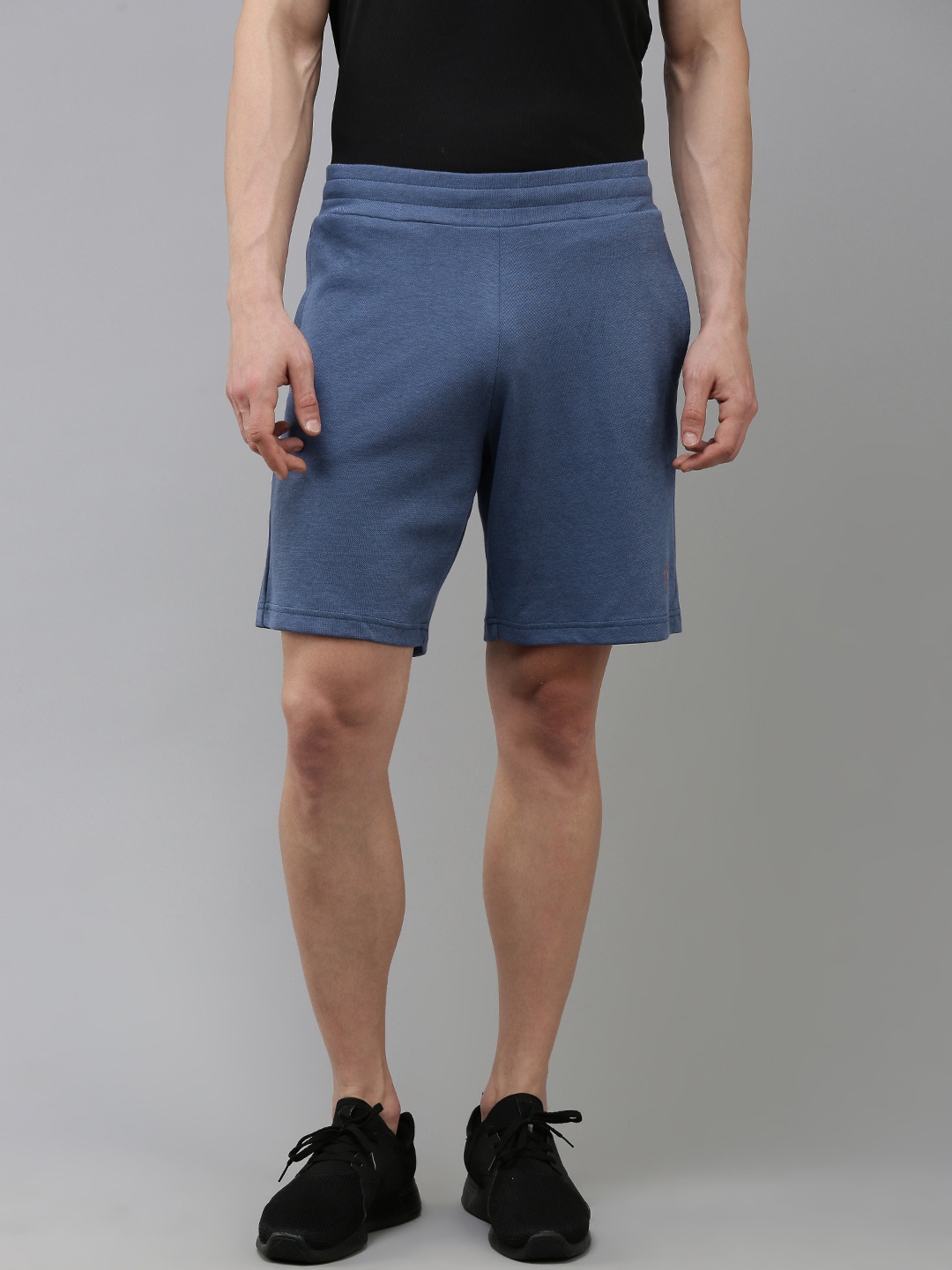 

Van Heusen Flex Men Mid-Rise Training Shorts, Blue