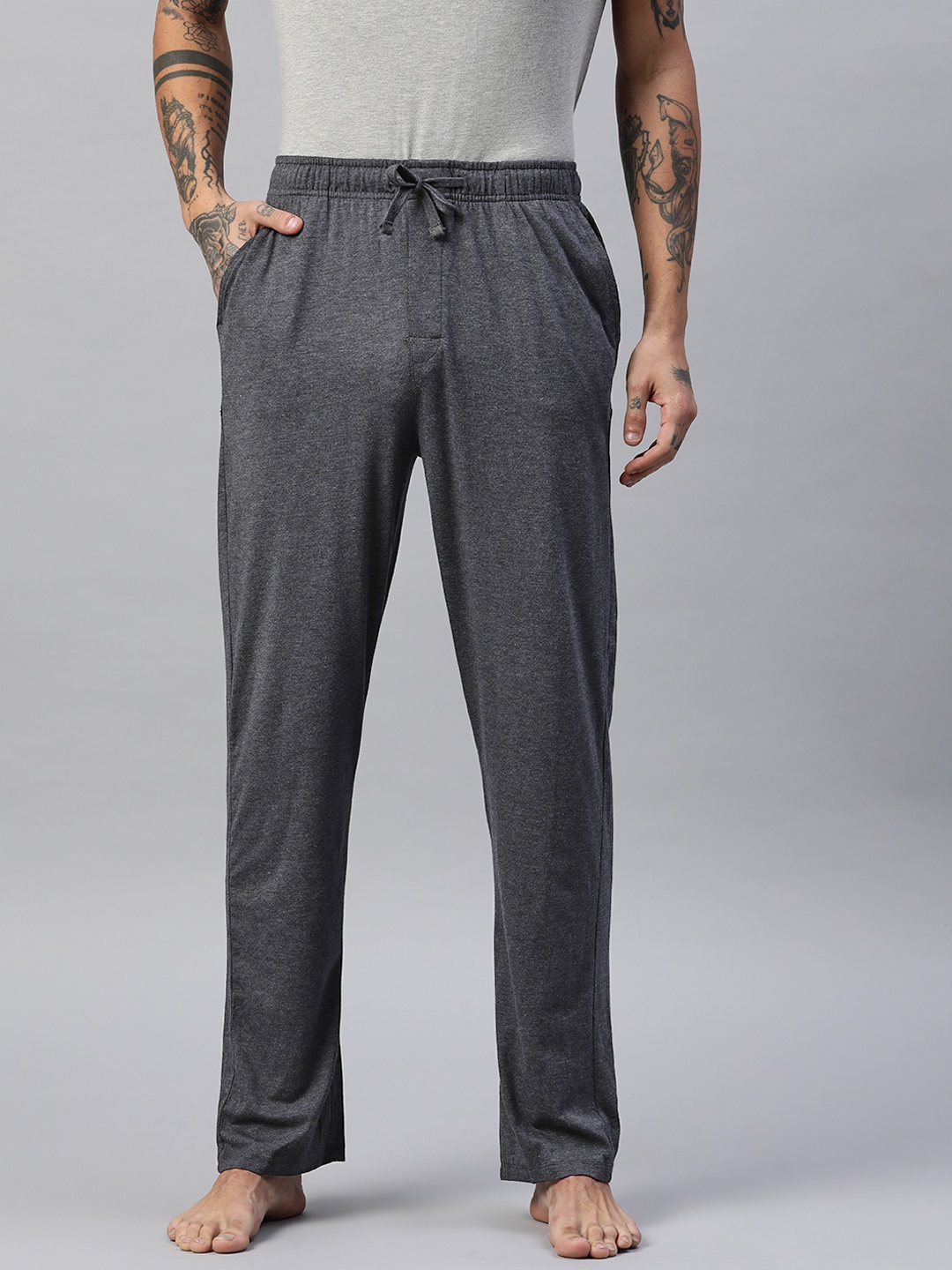 

Marks & Spencer Men Moisture Wicking Lounge Pants, Charcoal
