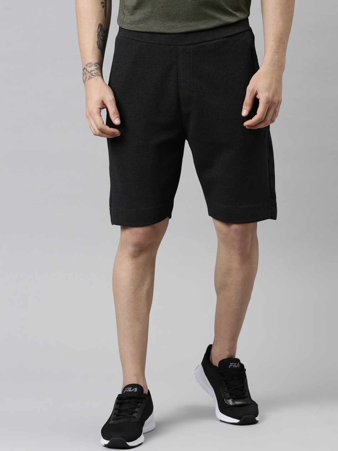 

Proline Active Men Grey Training or Gym Sports Shorts