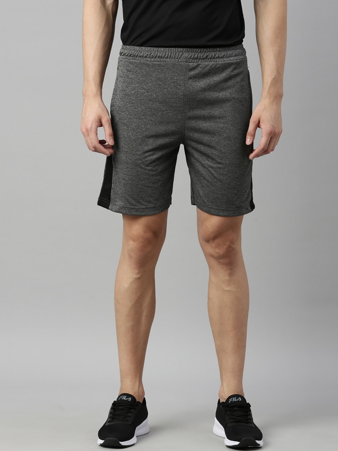 

Proline Active Men Grey Training or Gym Sports Shorts