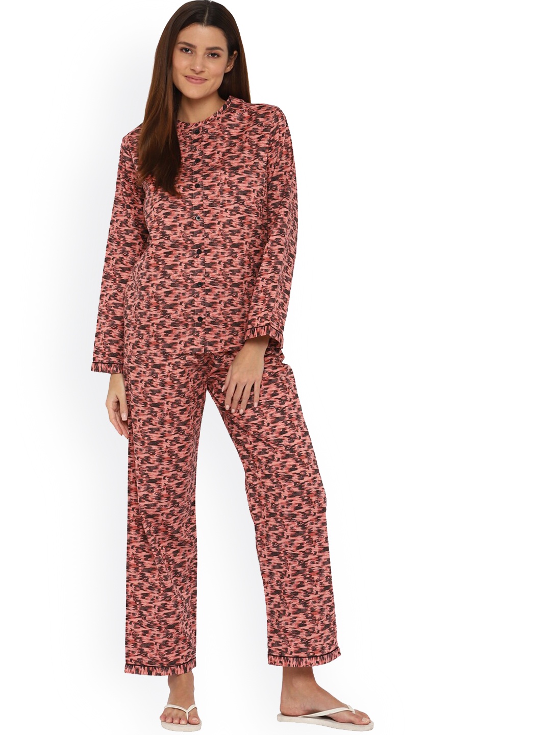 

shopbloom Women Pink Printed Sleepsuit