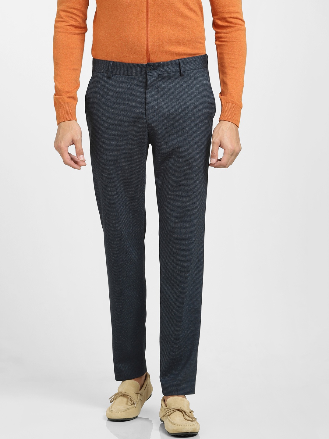 

SELECTED Men Blue Low-Rise Trouser