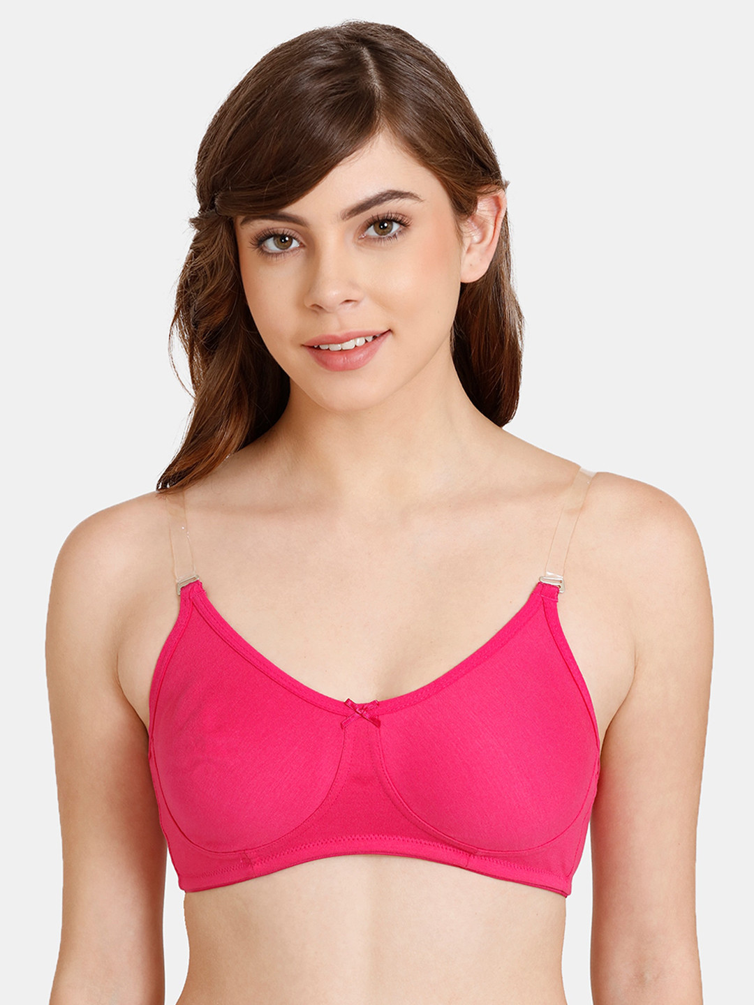 

Rosaline by Zivame Pink Tshirt Bra