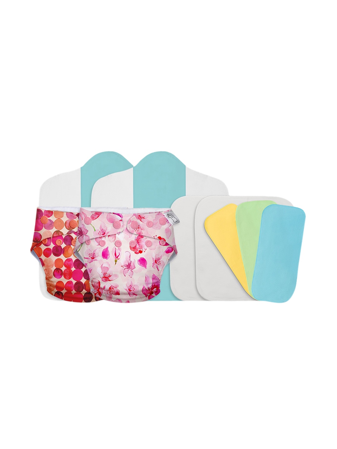 

SuperBottoms Cloth Diaper (New Version), a Pack of 3 Coloured 2 Booster Pad, Yellow