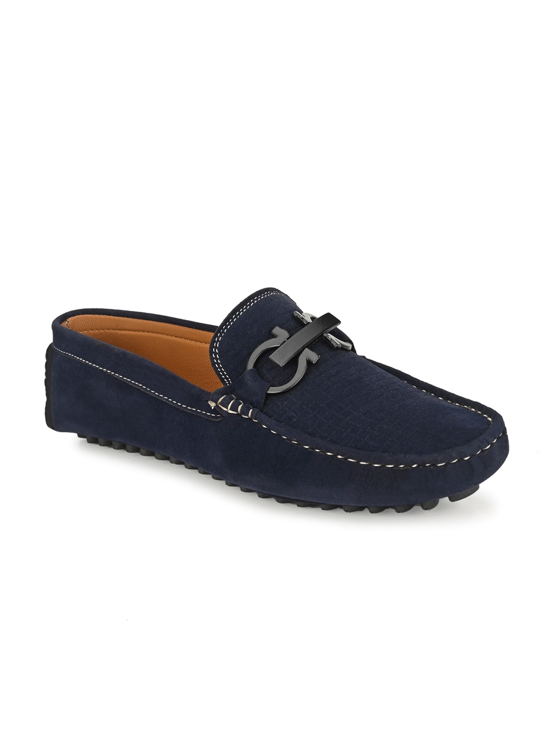 

Sir Corbett Men Grey Suede Loafers