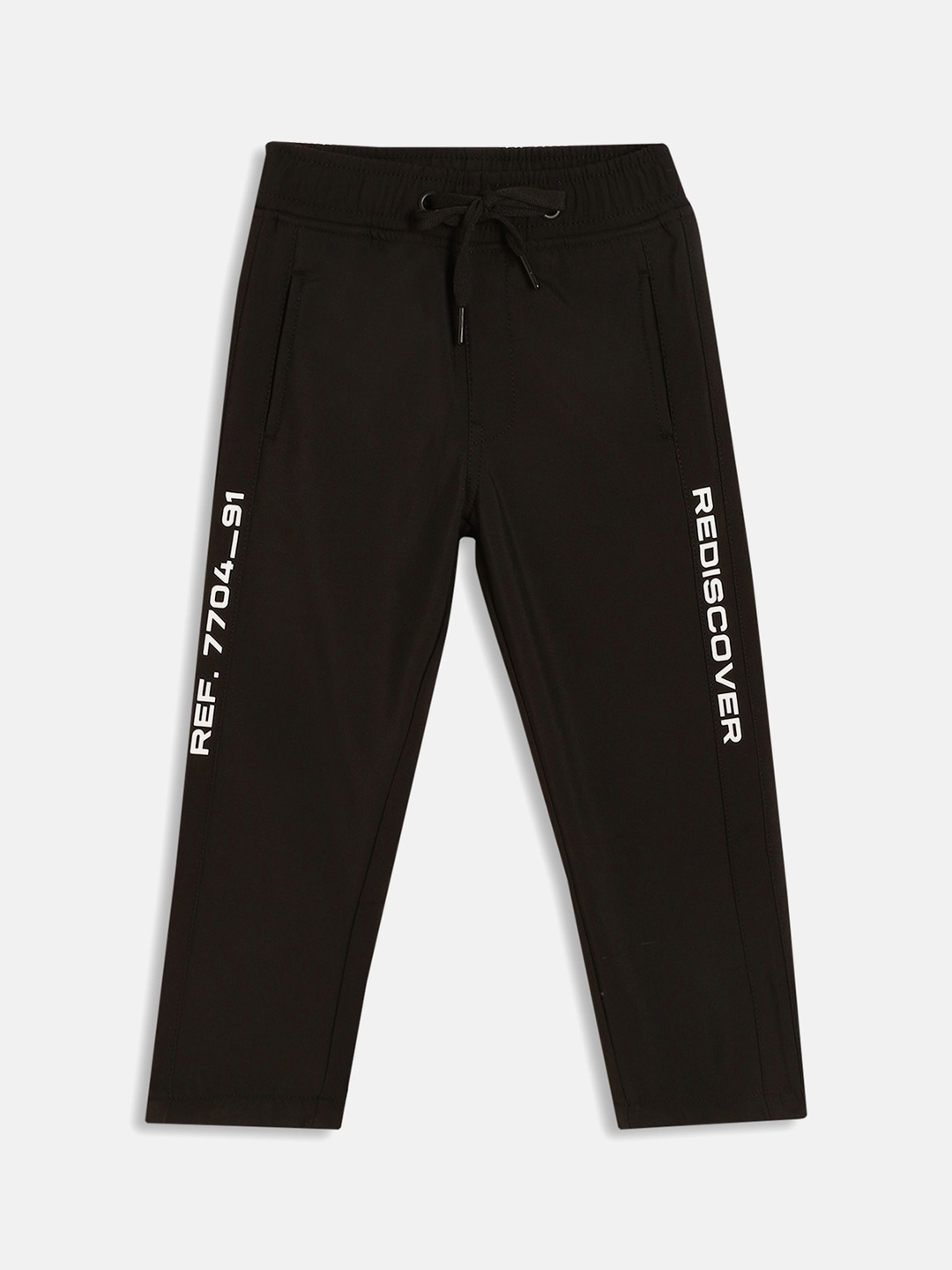 

Octave Boys Black Solid Track Pants