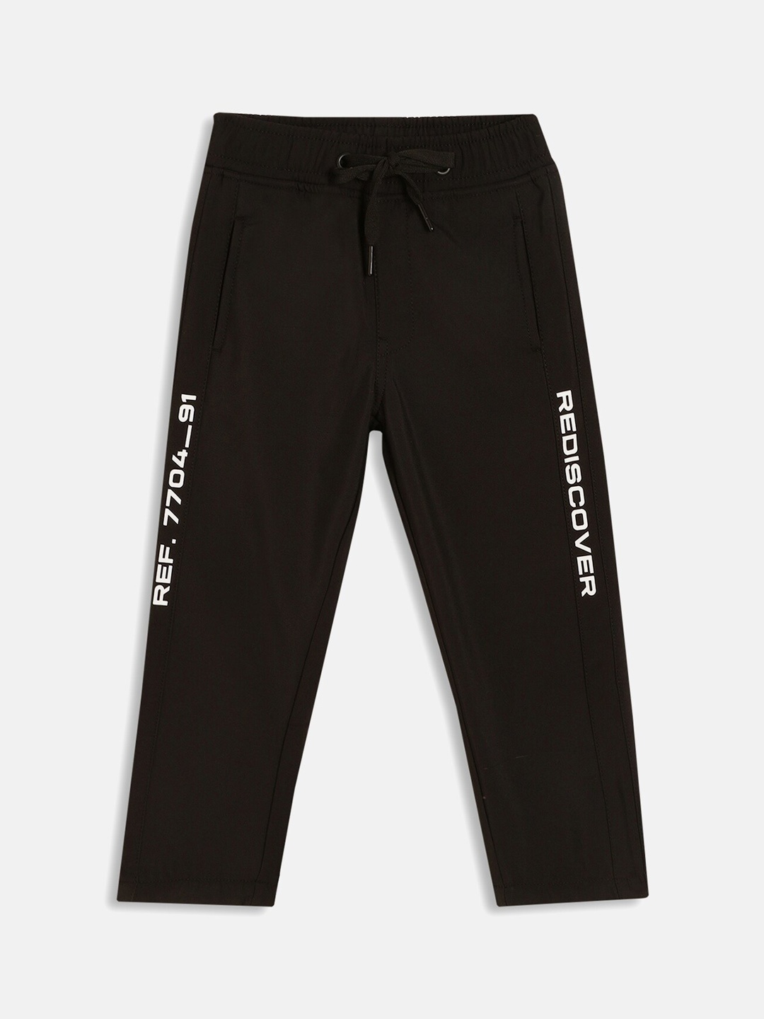 

Octave Boys Black Solid Cotton Track Pants