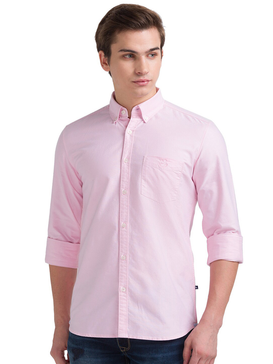 

Parx Men Red Slim Fit Casual Shirt