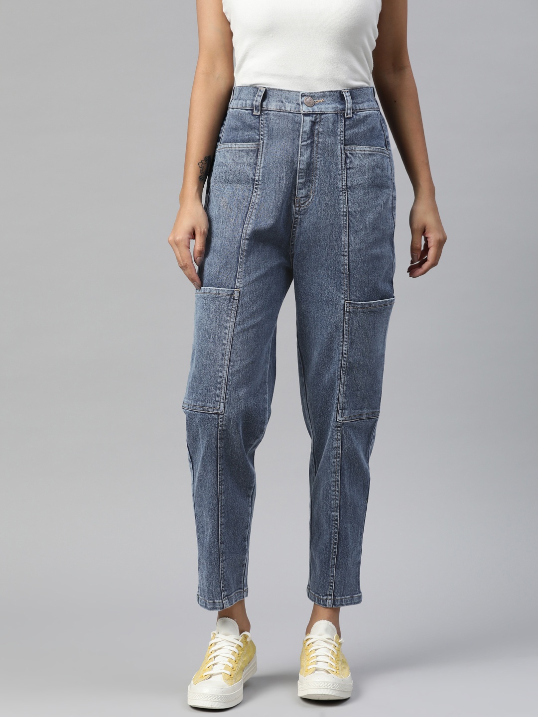 

plusS Women Blue Regular Fit Jeans