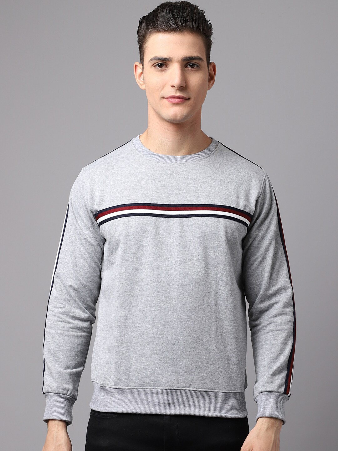 

Obaan Men Grey Sweatshirt