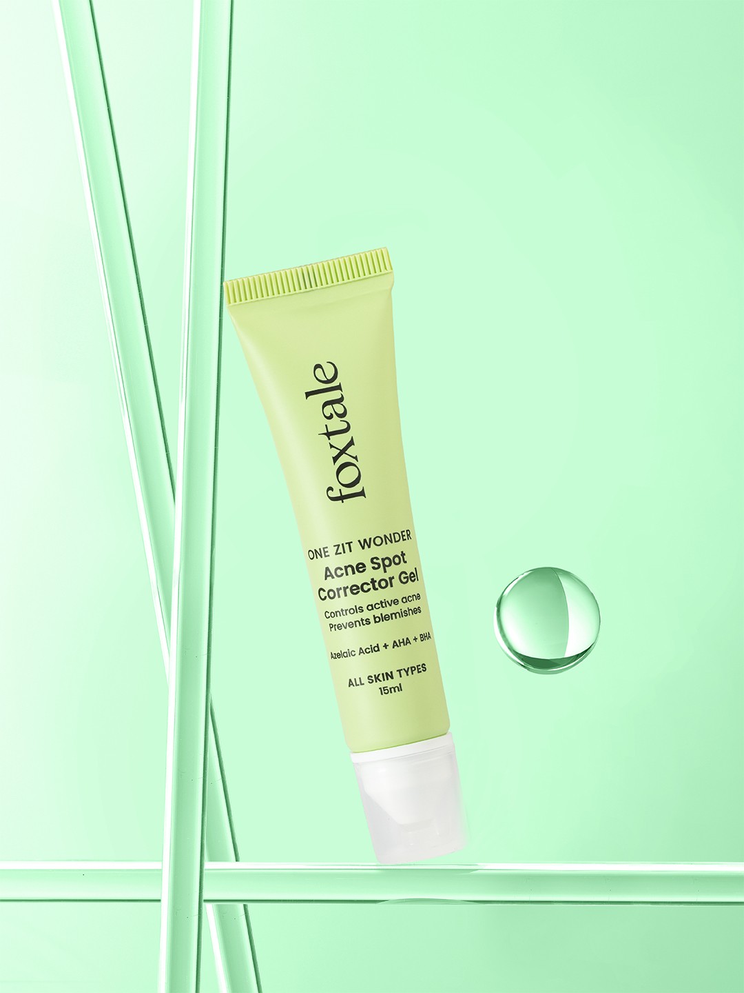 

Foxtale Acne Spot Corrector Gel With Azelaic Acid & AHA+BHA 15 ml, Na